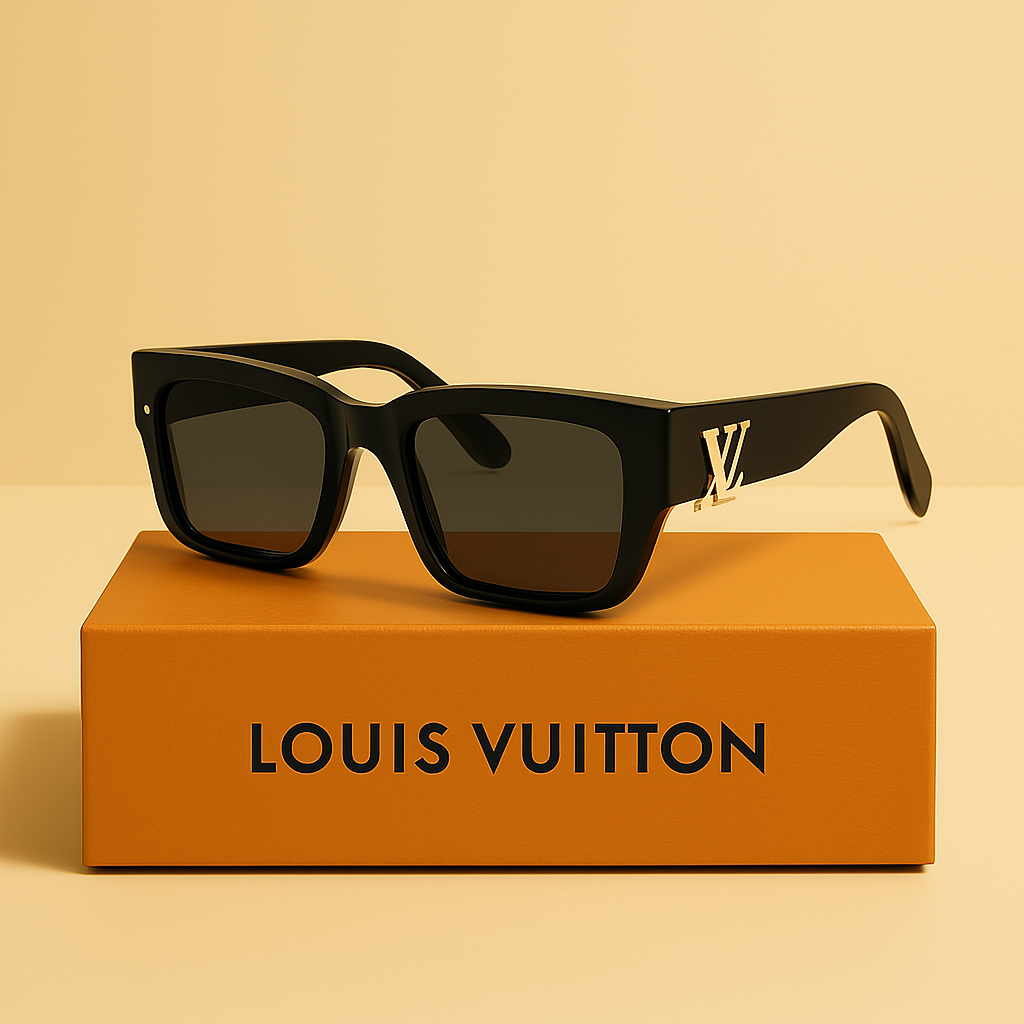 Louis Vuitton Black Square Sunglasses