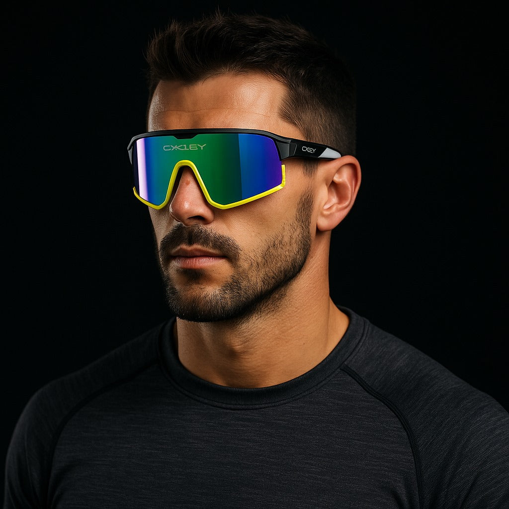 Oakley 1149 Sports Sunglasses – Blue | High-Performance Eyewear