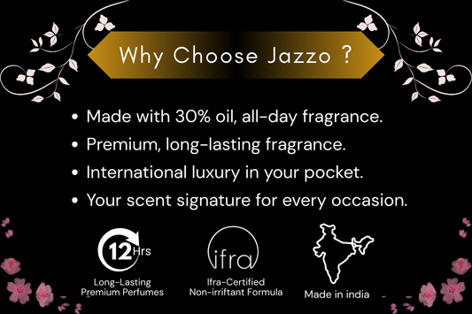Jazzo Luxury Women’s Attar/Perfume Combo – Vaani Oud & Mirae | Premium Long-Lasting Fragrance Set - Jazzo
