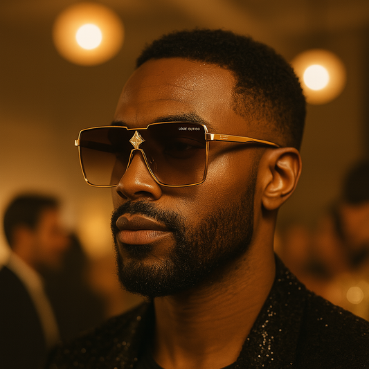 Louis Vuitton 2A621 Brown Rectangular Sunglasses – Classic Form, Luxe Appeal