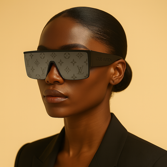 Louis Vuitton 1583-Star Shield Sunglasses – Futuristic Style with Monogram Elegance