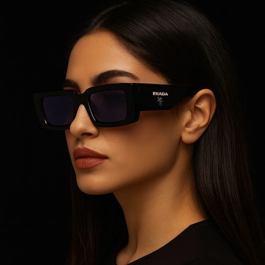 PRADA Symbole 98045 Square Sunglasses – Bold Luxury with Full UV Protection