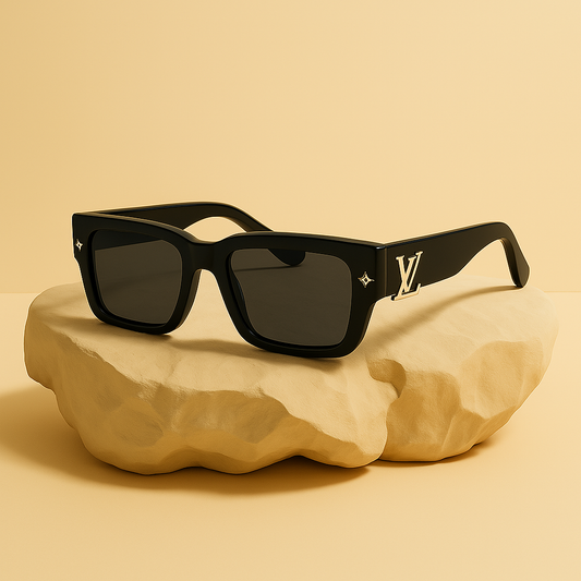 Louis Vuitton Black Square Sunglasses