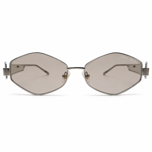Marc Jacobs 98221 Luxury Designer Sunglasses for Women – Premium Glossy Tortoiseshell Acetate with Bold Thick Frame & Brown Gradient UV400 Protection Lenses