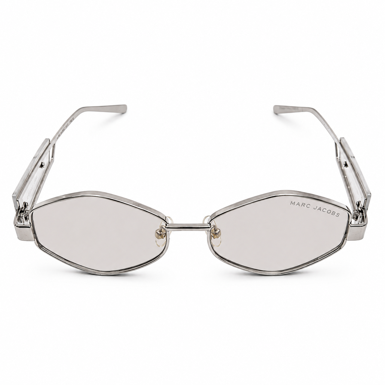 Marc Jacobs 98221 Luxury Designer Sunglasses for Women – Premium Glossy Tortoiseshell Acetate with Bold Thick Frame & Brown Gradient UV400 Protection Lenses