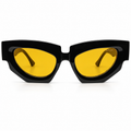 Black Yellow Lens
