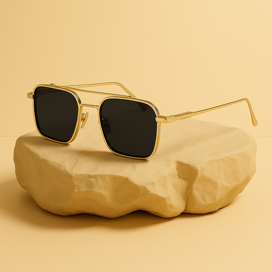 Louis Vuitton HC-1192 Unisex Hexagon Sunglasses