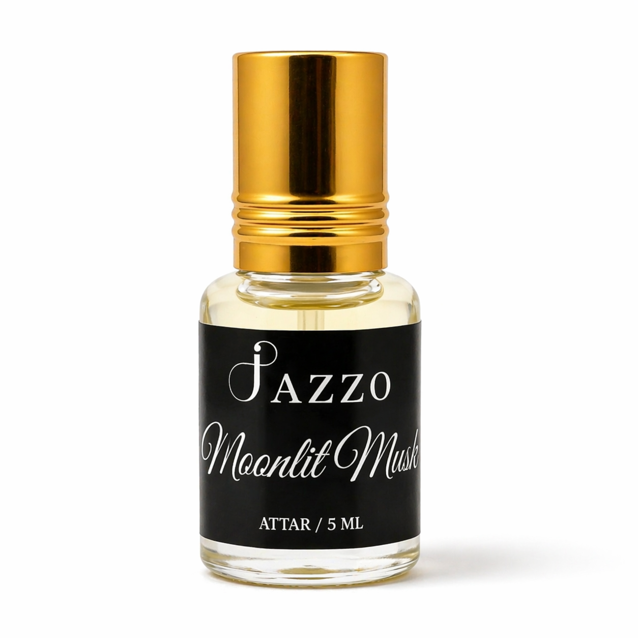 Jazzo Moonlite Muse Natural Attar | Luxury Long Lasting Perfume Oil for Women & Men | Alcohol-Free Premium Fragrance | 5ml (MM-015ML)