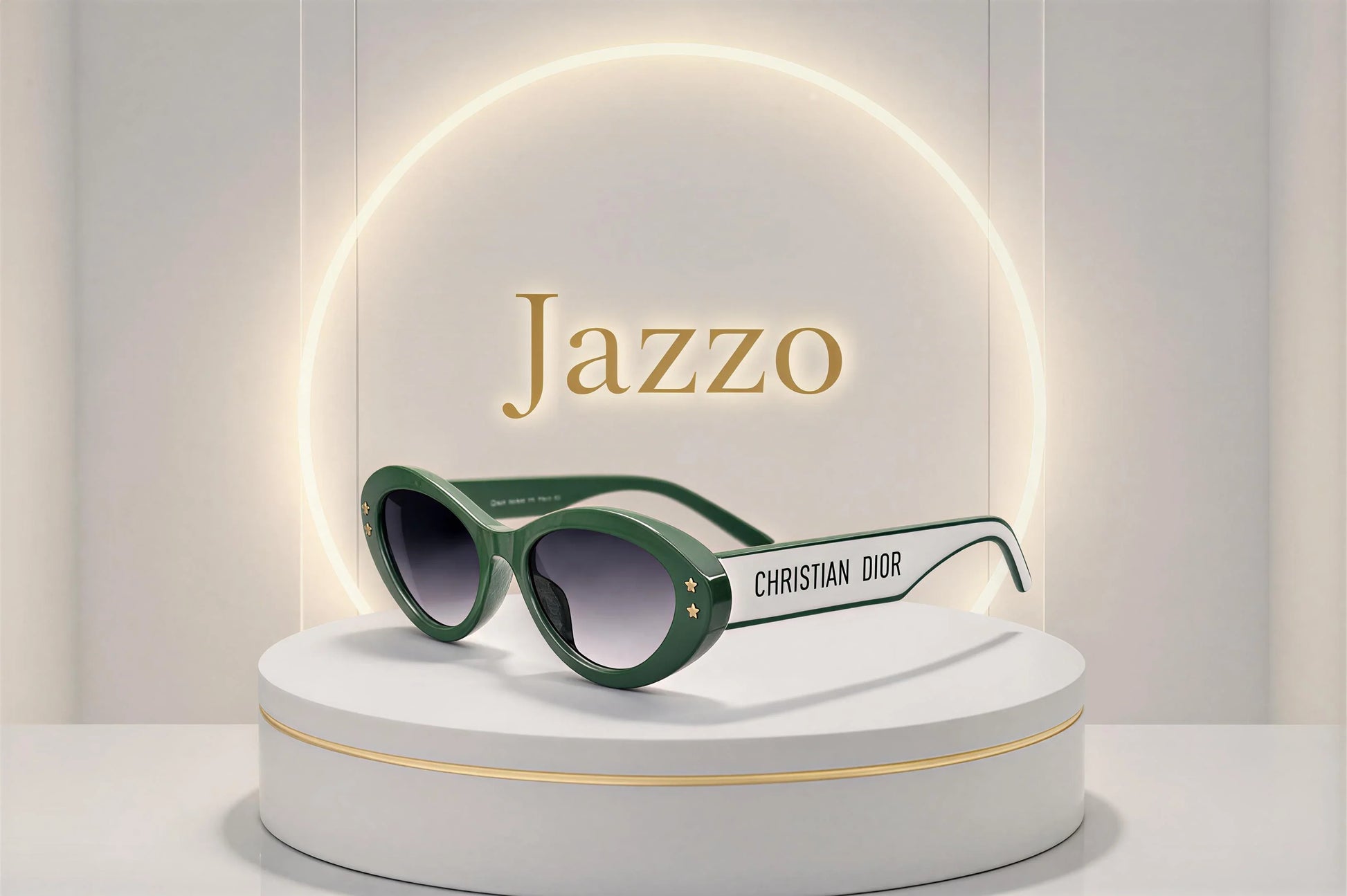 Dior Pacific 6024 Sunglasses – Modern Oval Frames with Iconic Dior Detailing - Jazzo