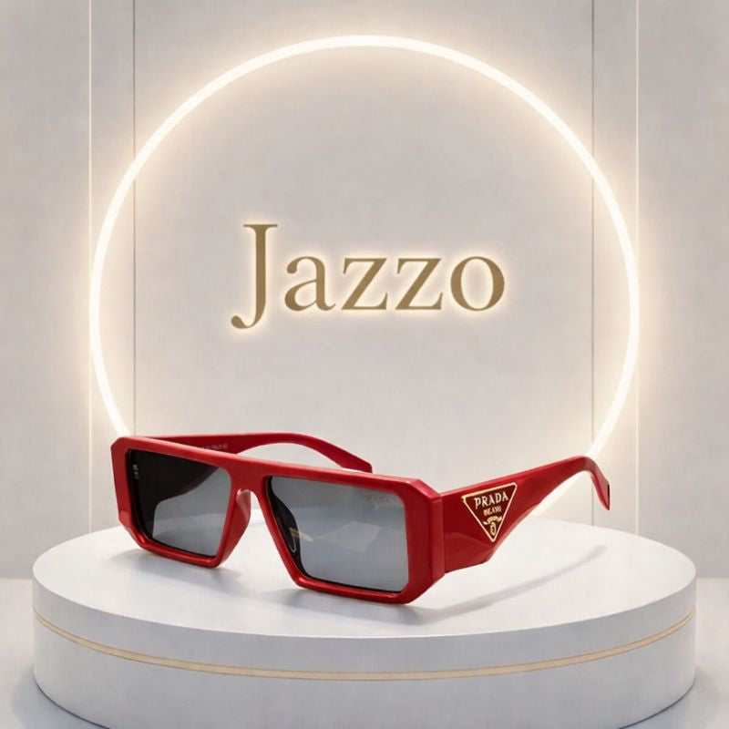 Prada 6032 | Bold Geometric Runway Sunglasses with Multi-Colors - Jazzo