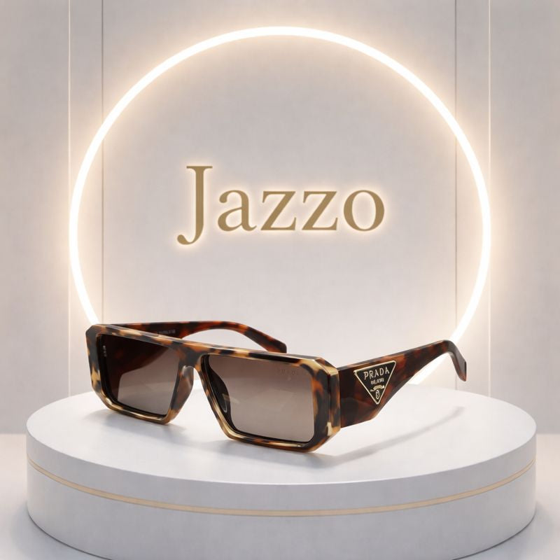 Prada 6032 | Bold Geometric Runway Sunglasses with Multi-Colors - Jazzo
