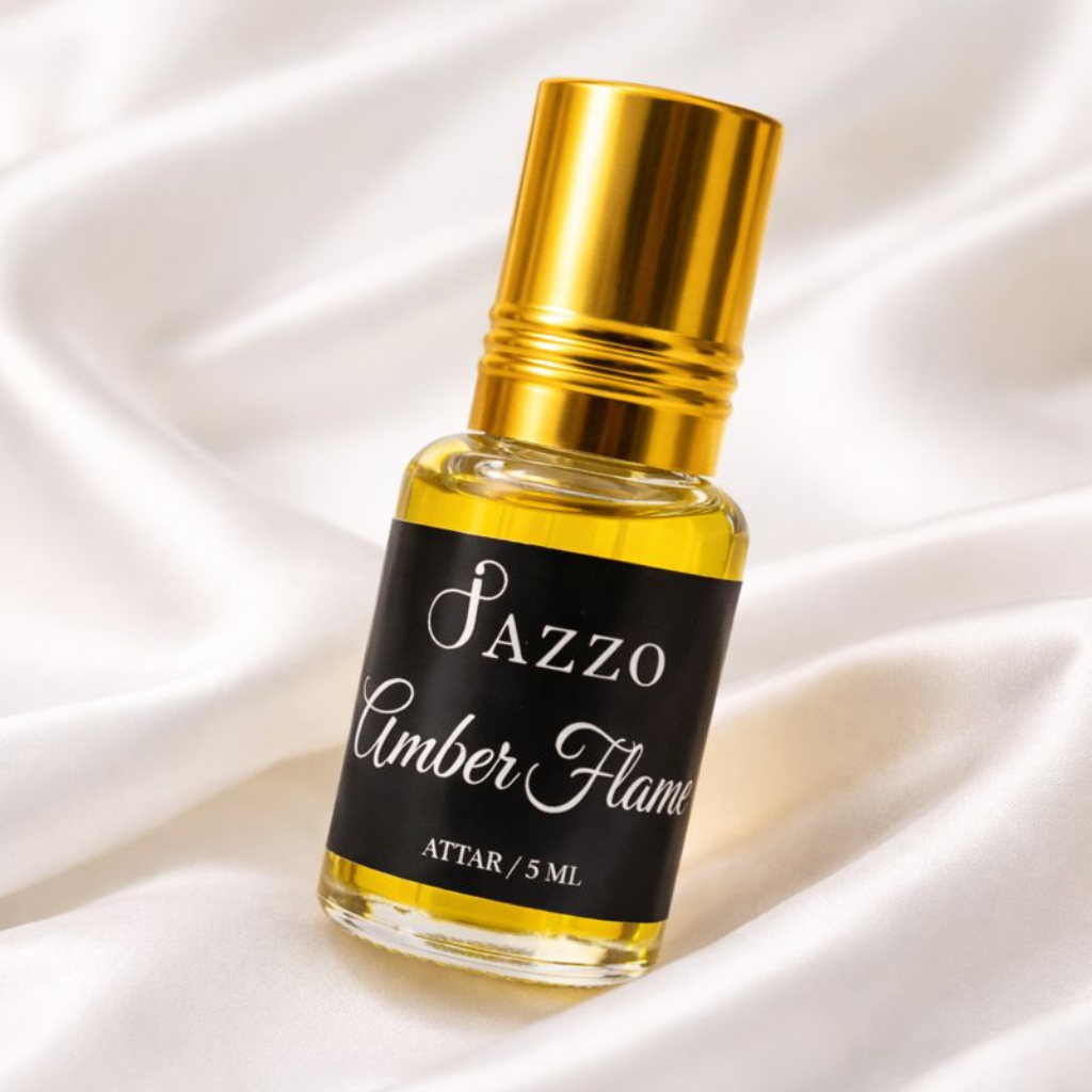 Jazzo Amber Haze – Long-Lasting Luxury Men’s Attar - Jazzo