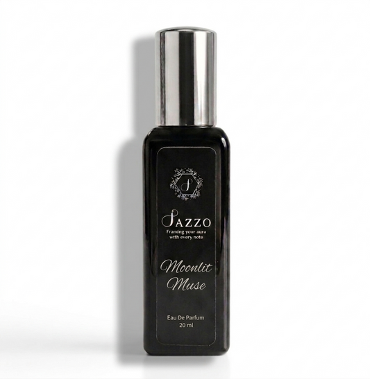 Jazzo Moonlite Muse MM-0120ML perfume for men and women, long lasting 20ML luxury floral fragrance