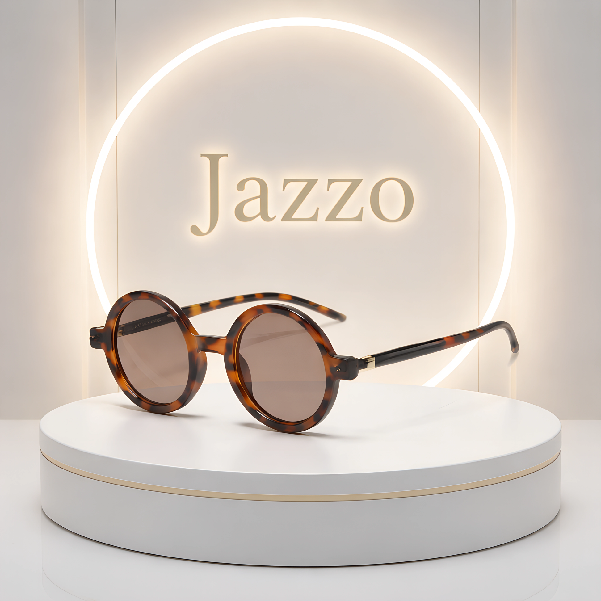 Marc Jacobs Round Sunglasses Black and Tortoise Luxury Designer UV Protection Sunglasses