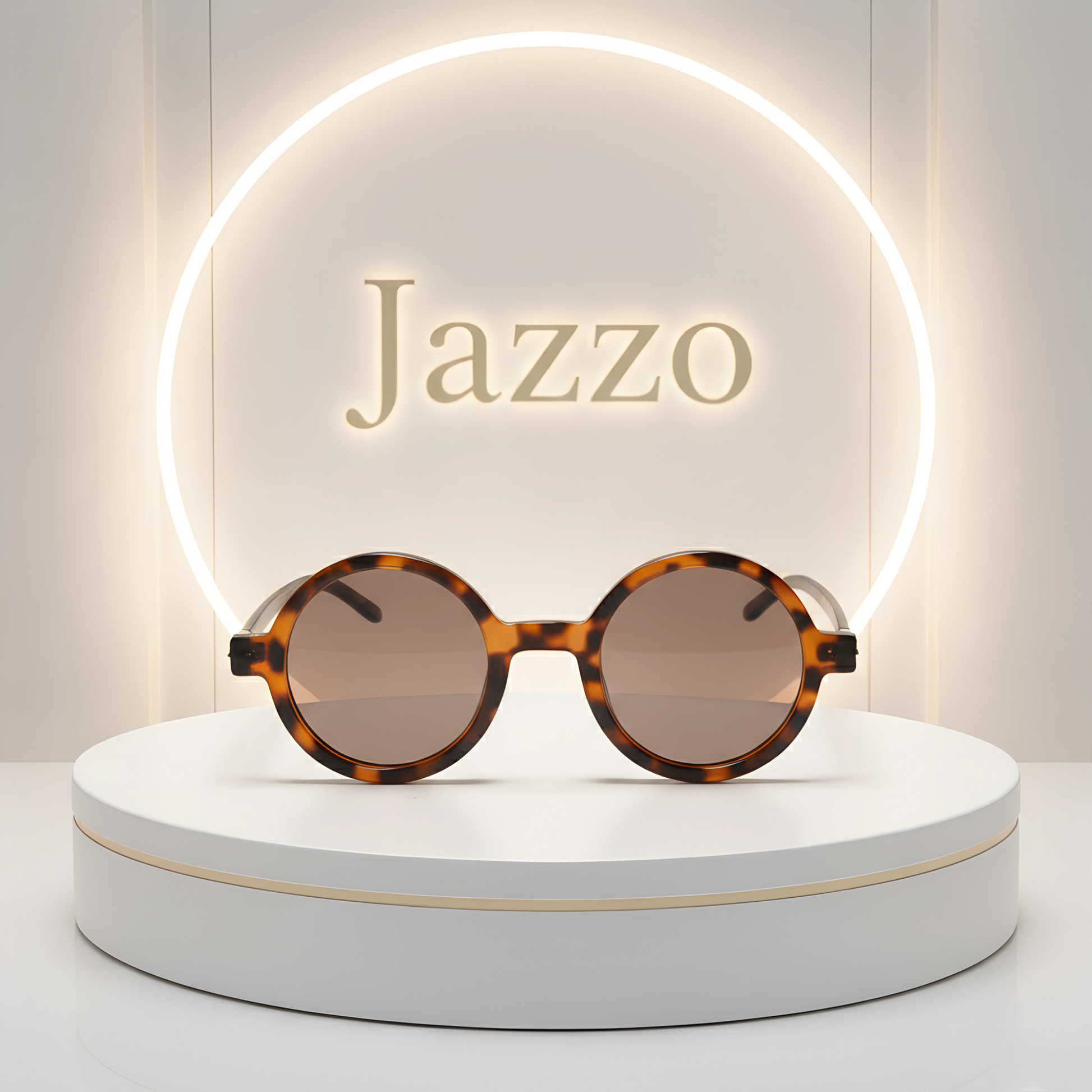 Marc Jacobs Round Sunglasses Black and Tortoise Luxury Designer UV Protection Sunglasses