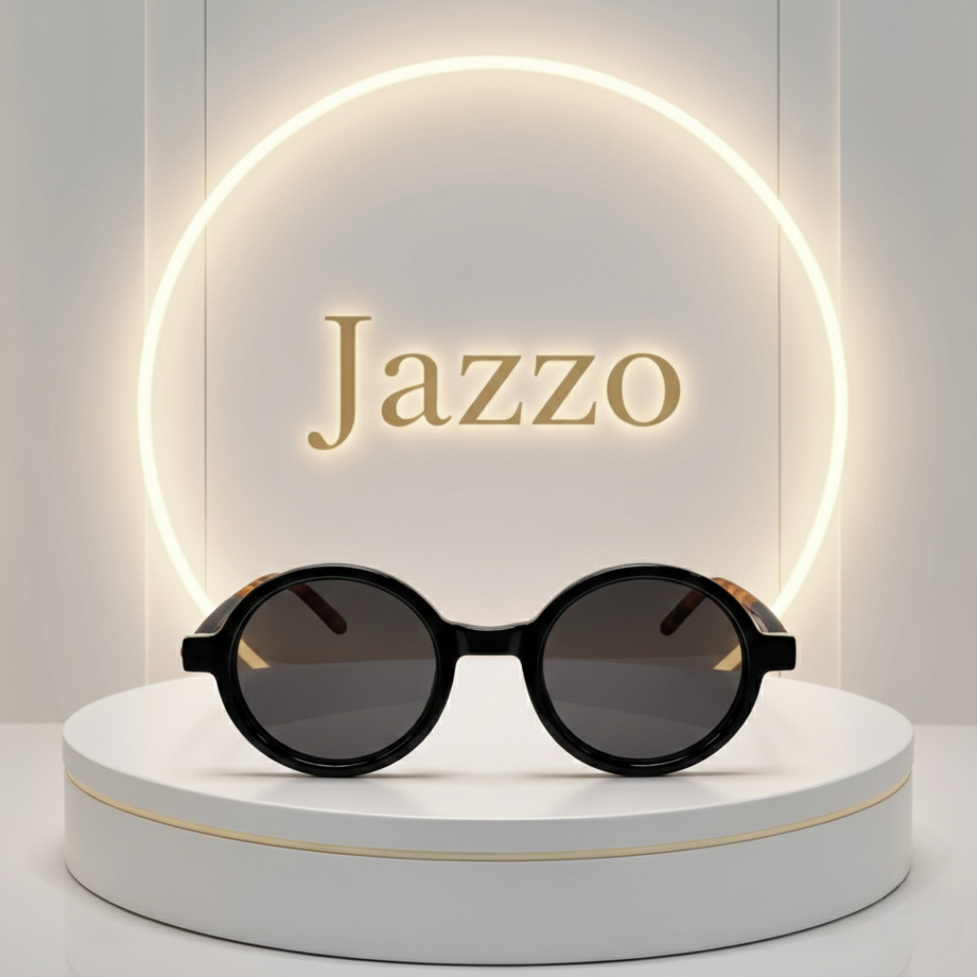 Marc Jacobs Round Sunglasses Black and Tortoise Luxury Designer UV Protection Sunglasses