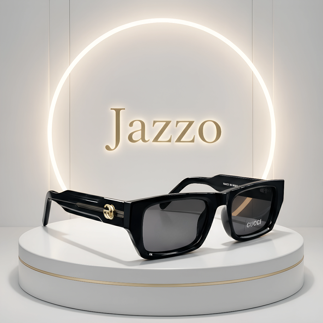 Gucci-Inspired Signature Bold Square – Premium Unisex Runway Collection - Jazzo