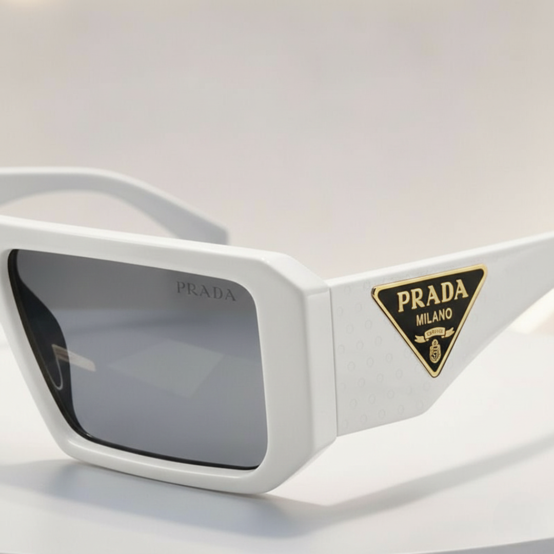 Prada 6032 | Bold Geometric Runway Sunglasses with Multi-Colors - Jazzo