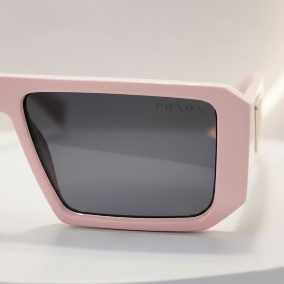 Prada 6032 | Bold Geometric Runway Sunglasses with Multi-Colors - Jazzo