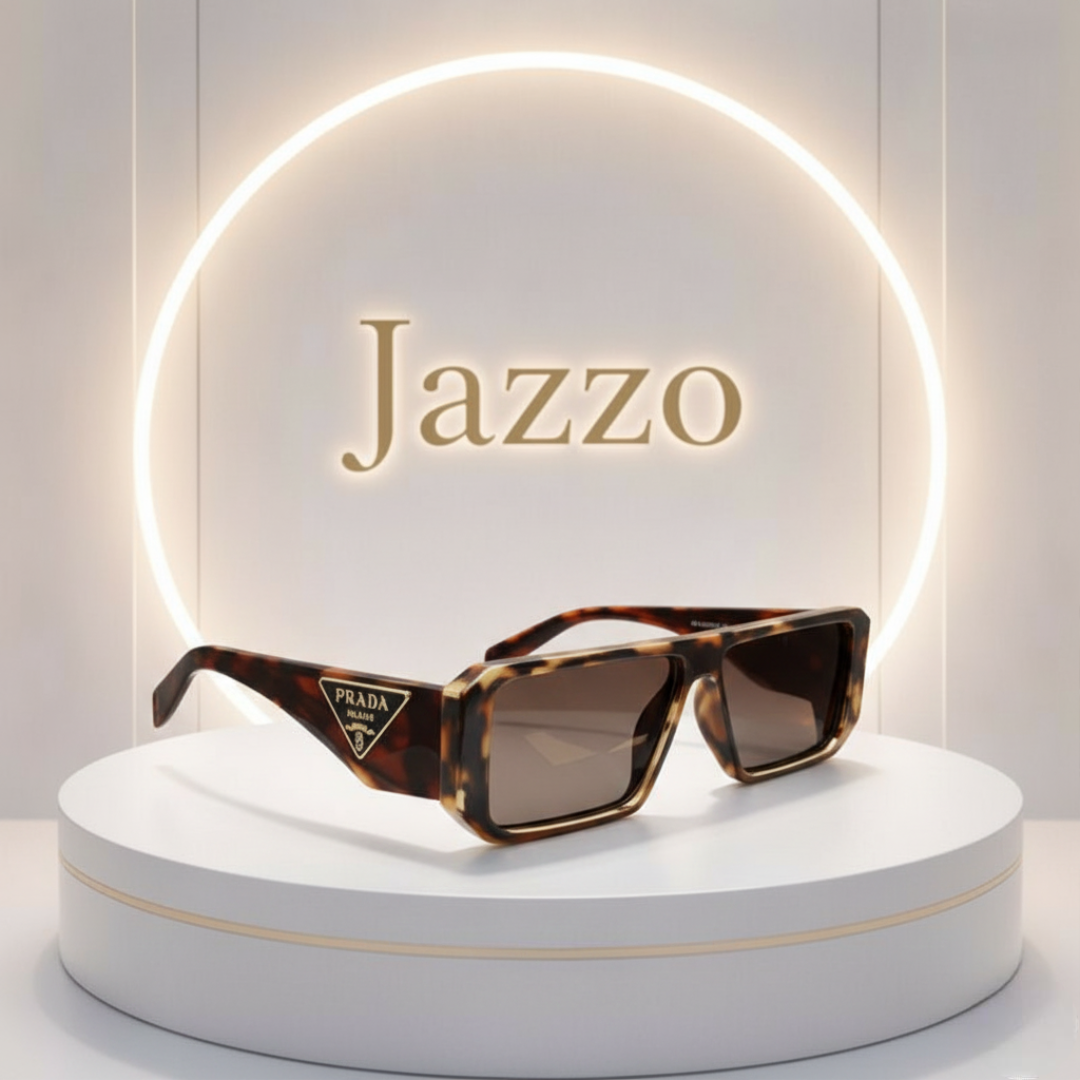 Prada 6032 | Bold Geometric Runway Sunglasses with Multi-Colors - Jazzo