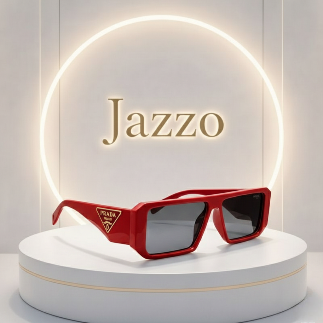 Prada 6032 | Bold Geometric Runway Sunglasses with Multi-Colors - Jazzo