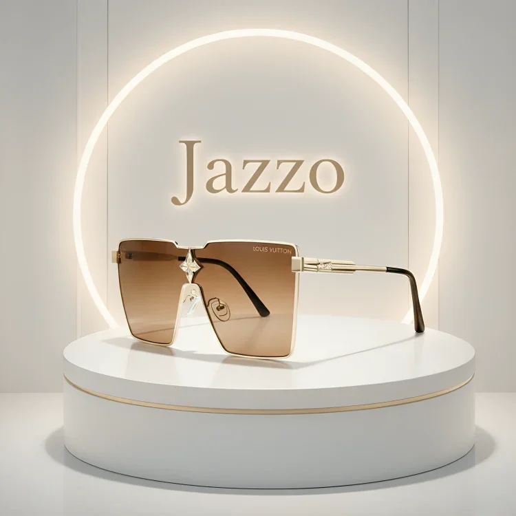 Louis Vuitton 2A621 Multi Colors Rectangular Sunglasses For Women's - Jazzo
