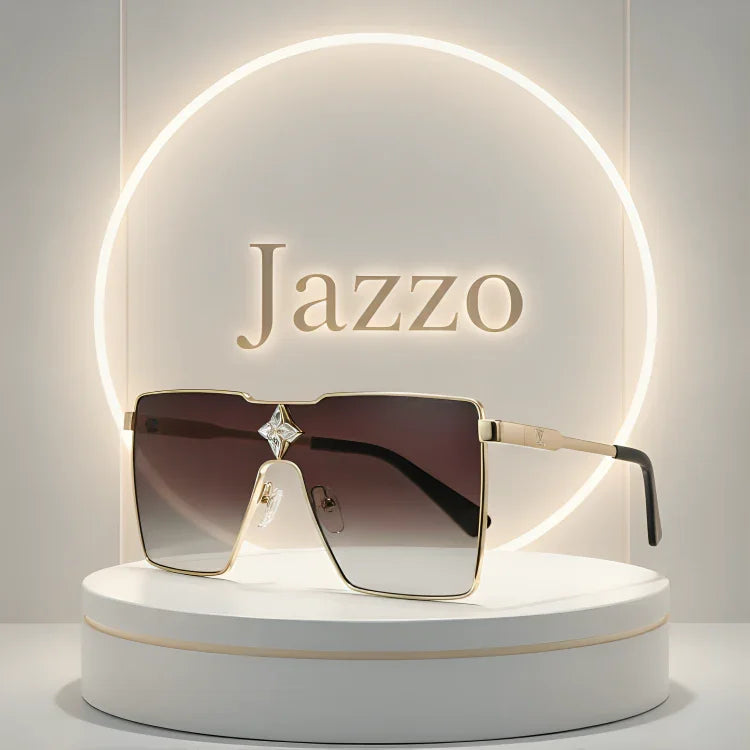 Louis Vuitton 2A621 Multi Colors Rectangular Sunglasses For Women's - Jazzo