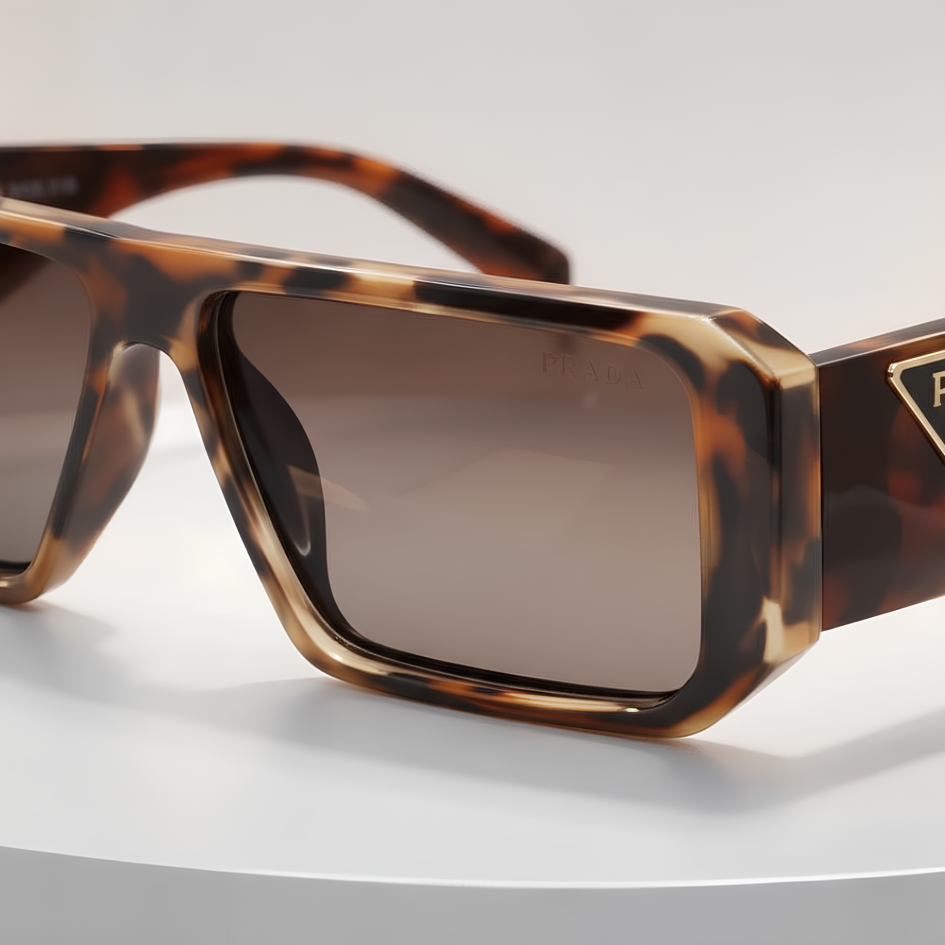 Prada 6032 | Bold Geometric Runway Sunglasses with Multi-Colors - Jazzo