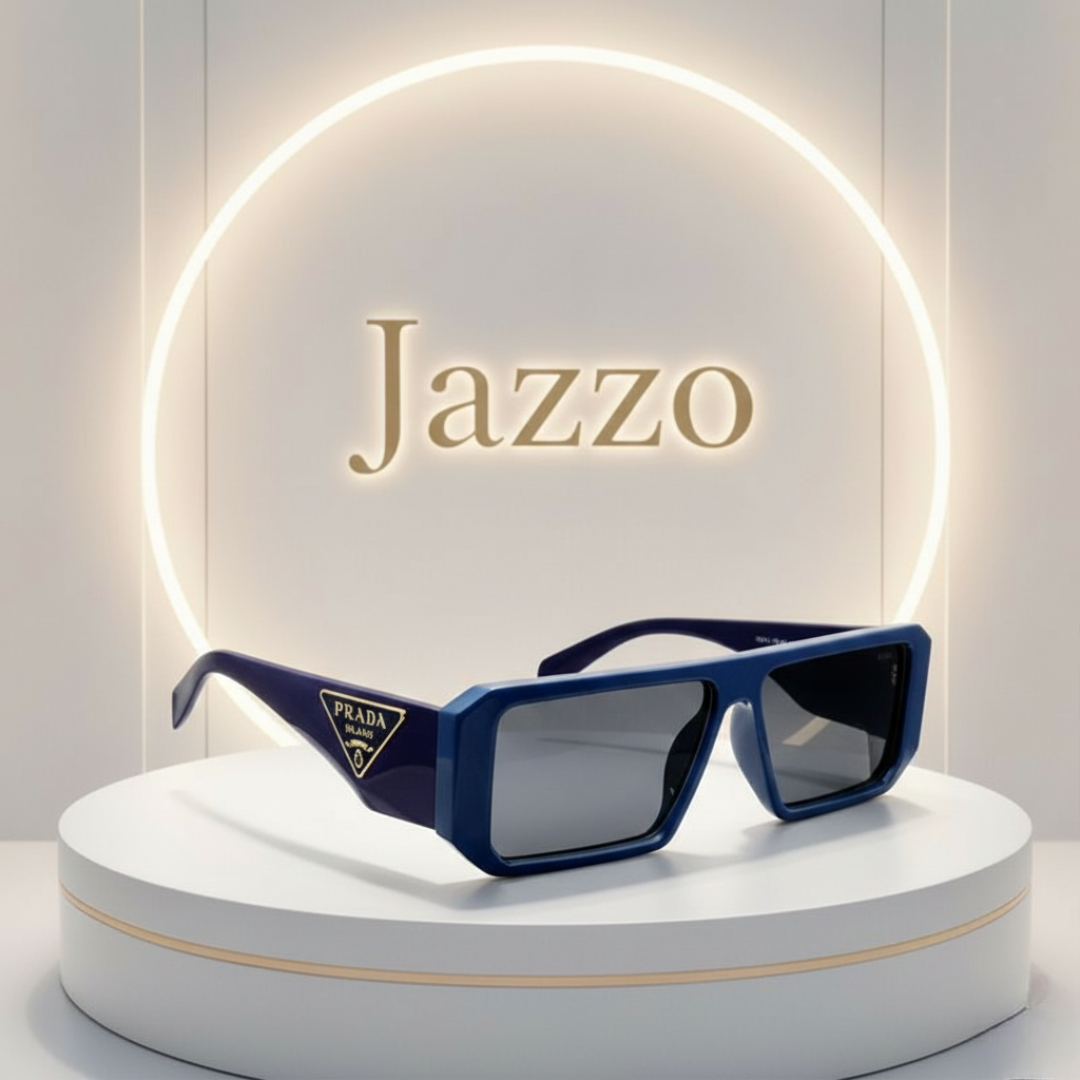 Prada 6032 | Bold Geometric Runway Sunglasses with Multi-Colors - Jazzo