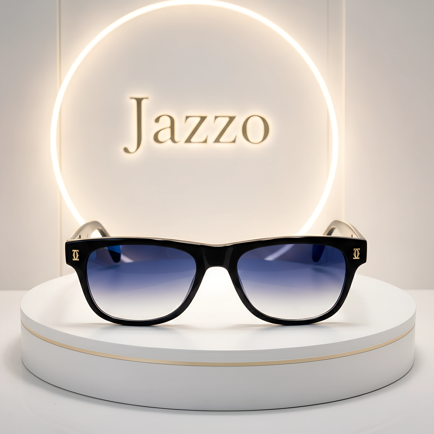 Cartier-Inspired Heritage Square Sunglasses – Premium Unisex Collection - Jazzo