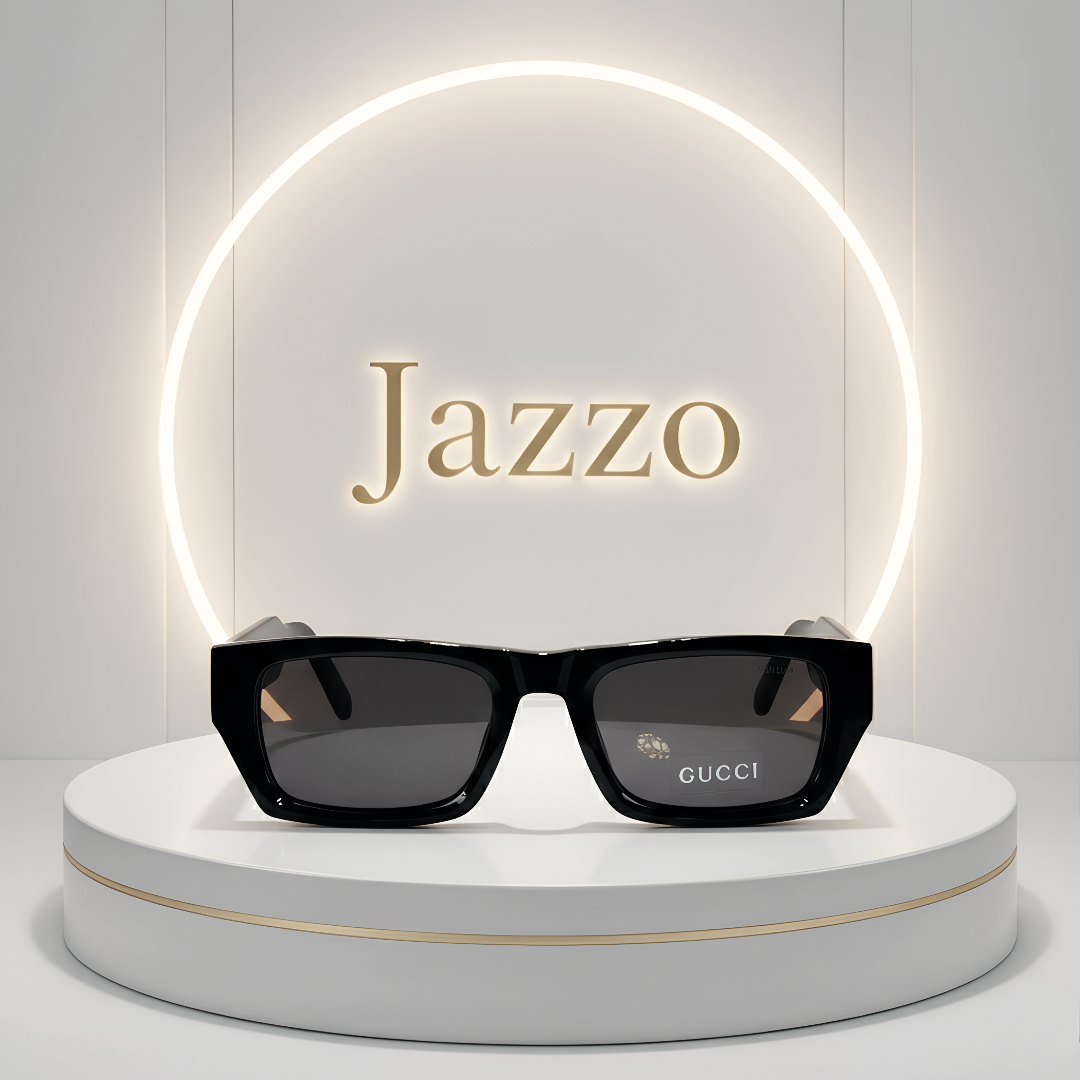 Gucci-Inspired Signature Bold Square – Premium Unisex Runway Collection - Jazzo