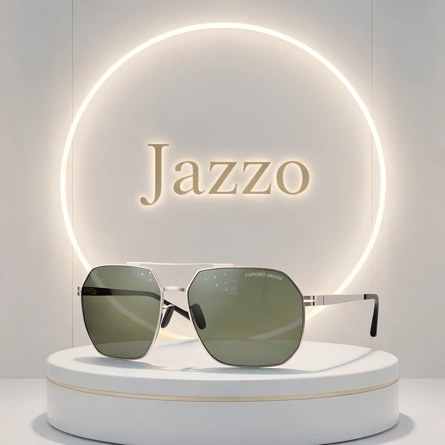 Armani 10209 Geometric Square Sunglasses For Men’s - Jazzo