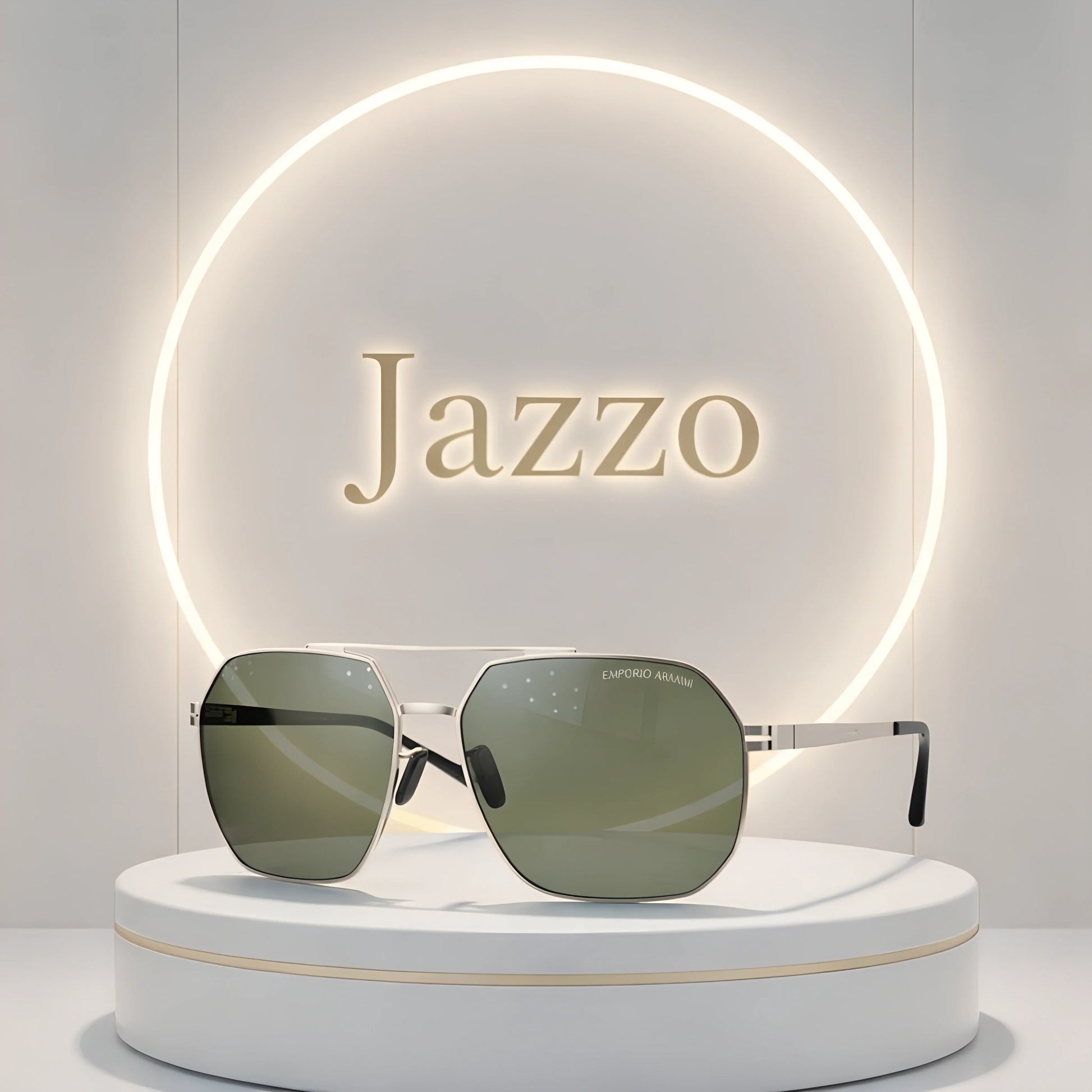 Armani 10209 Geometric Square Sunglasses For Men’s - Jazzo