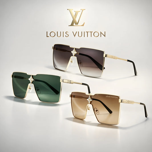 Louis Vuitton 2A621 Multi Colors Rectangular Sunglasses For Women's - Jazzo