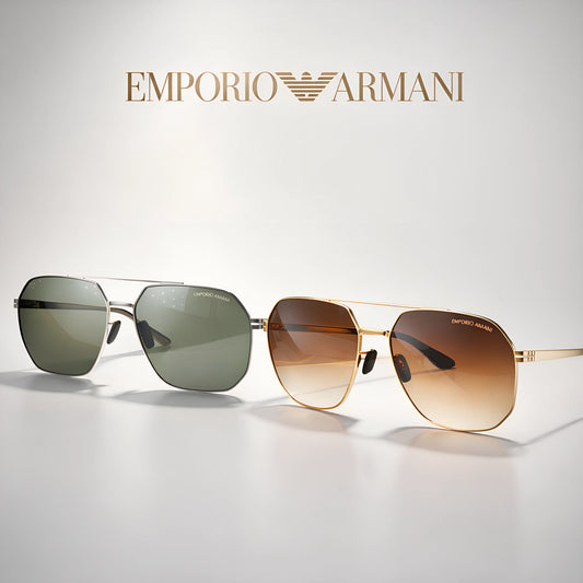 Armani 10209 Geometric Square Sunglasses For Men’s - Jazzo