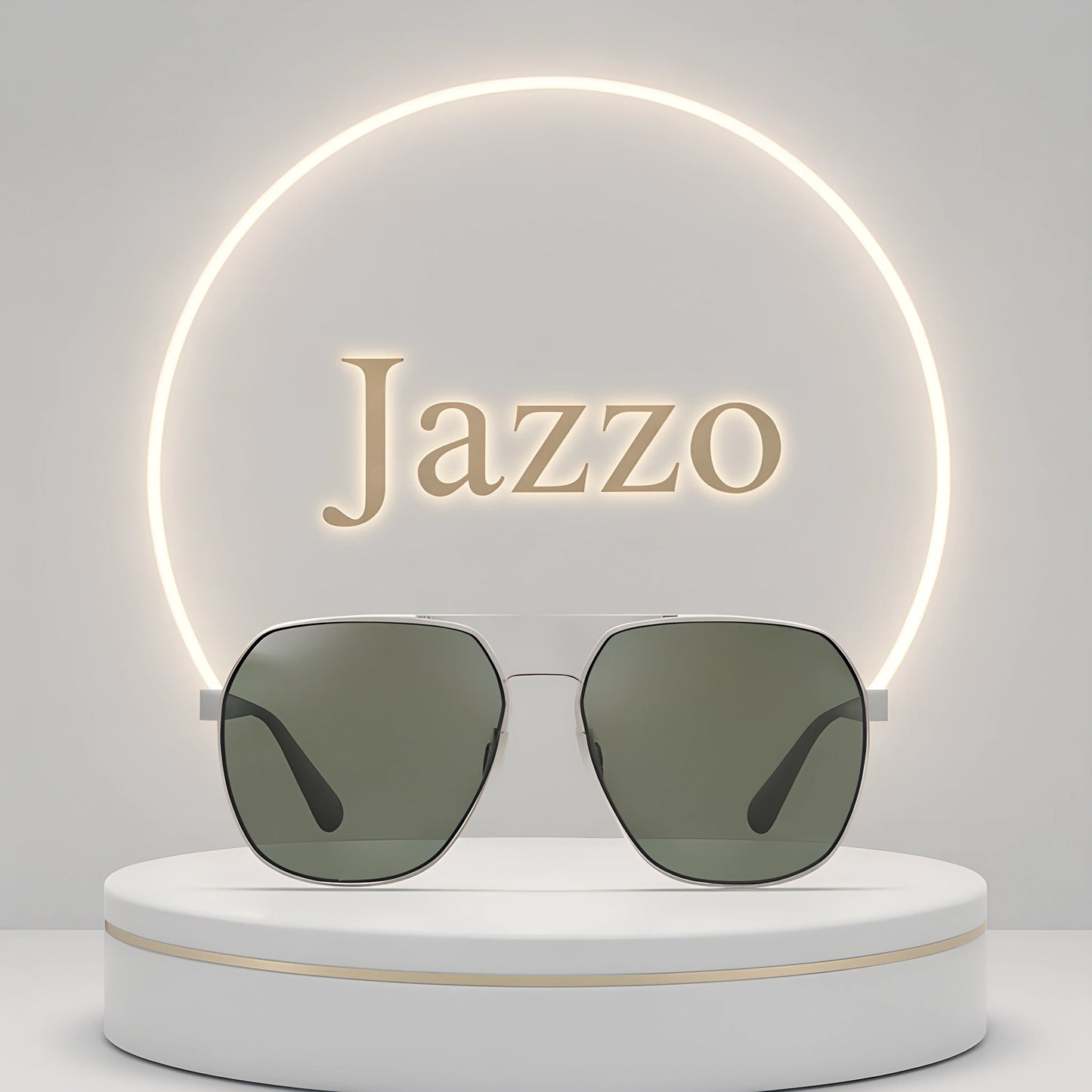 Armani 10209 Geometric Square Sunglasses For Men’s - Jazzo