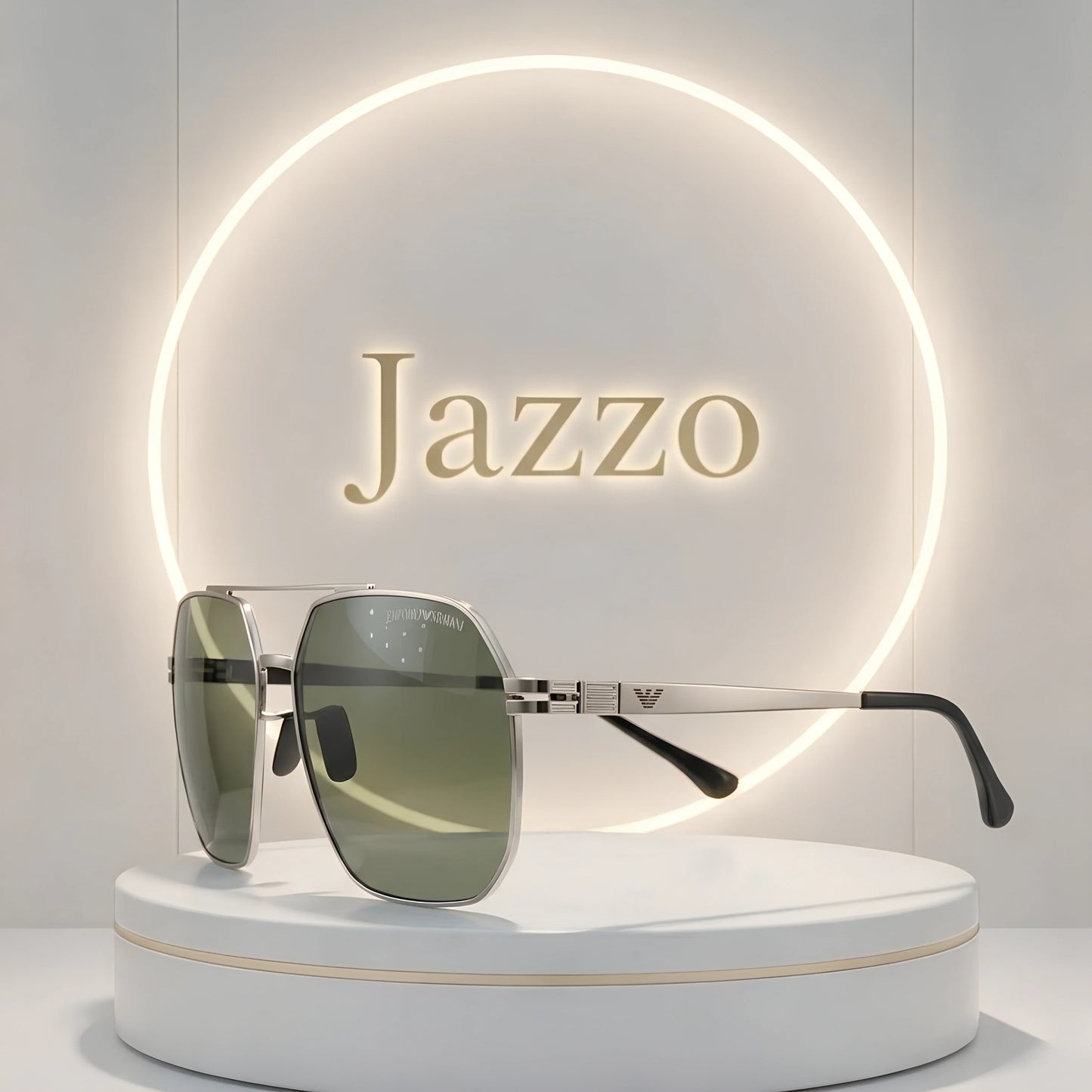 Armani 10209 Geometric Square Sunglasses For Men’s - Jazzo