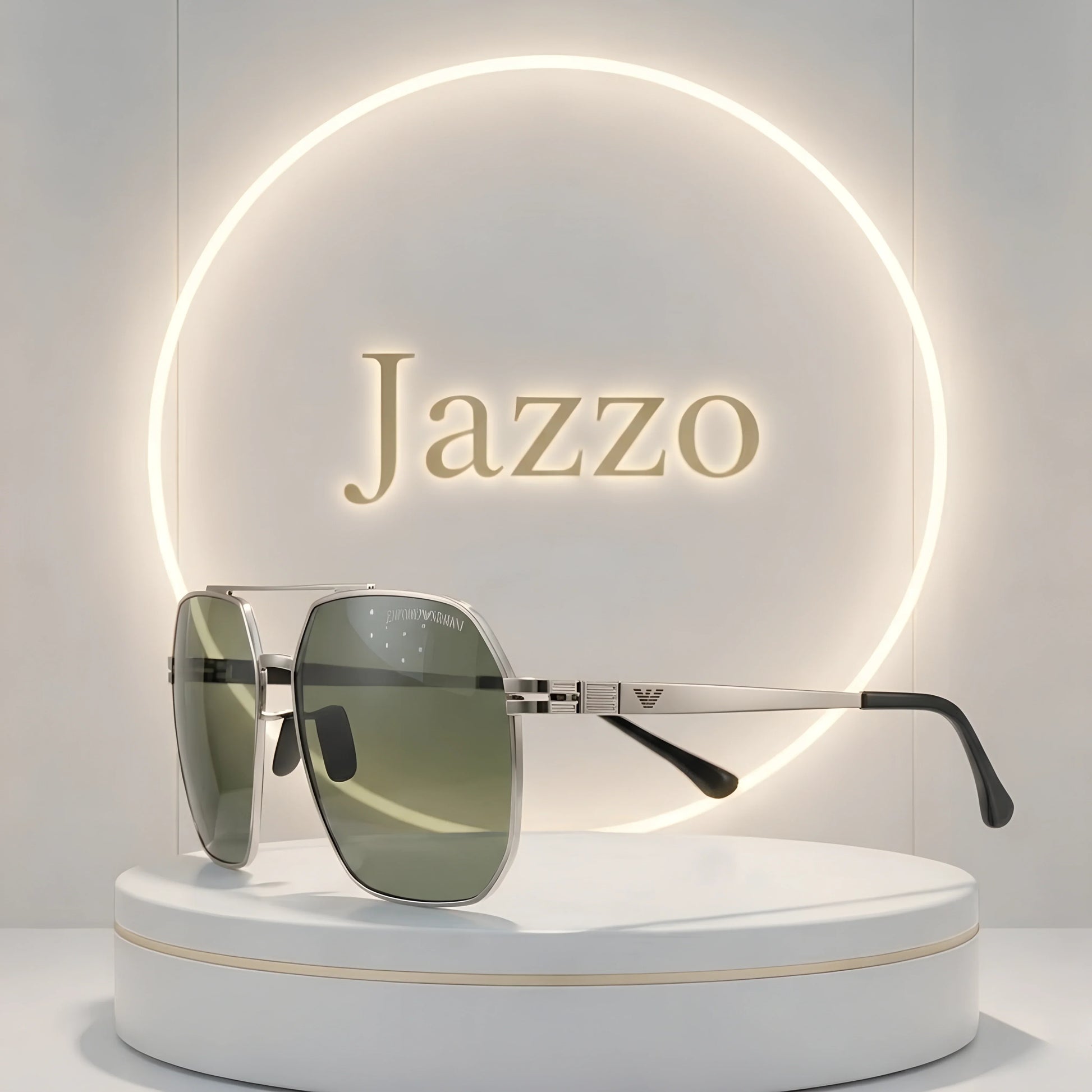 Armani 10209 Geometric Square Sunglasses For Men’s - Jazzo