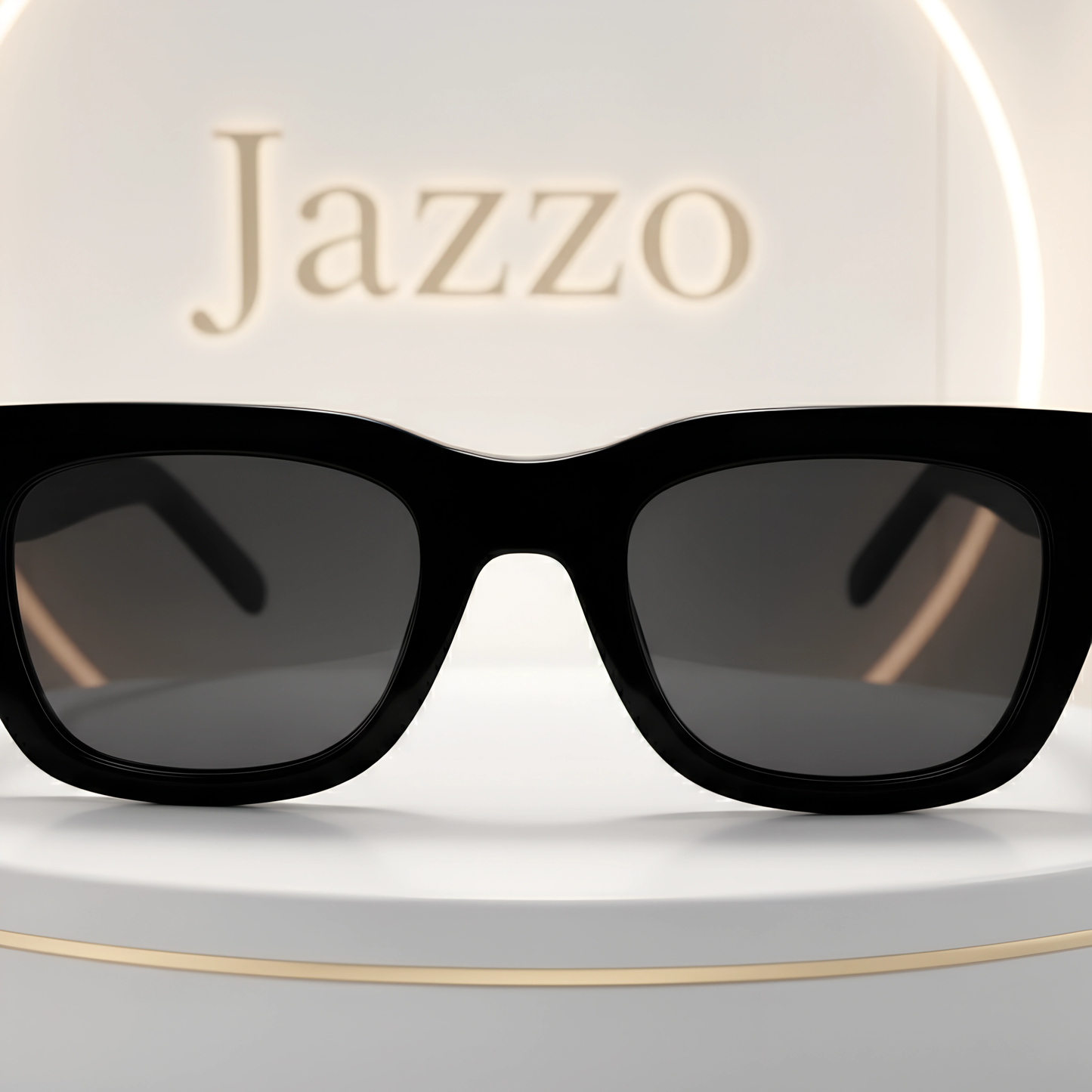 Prada-Inspired Geometric Bold – Premium Chunky Unisex Sunglasses - Jazzo