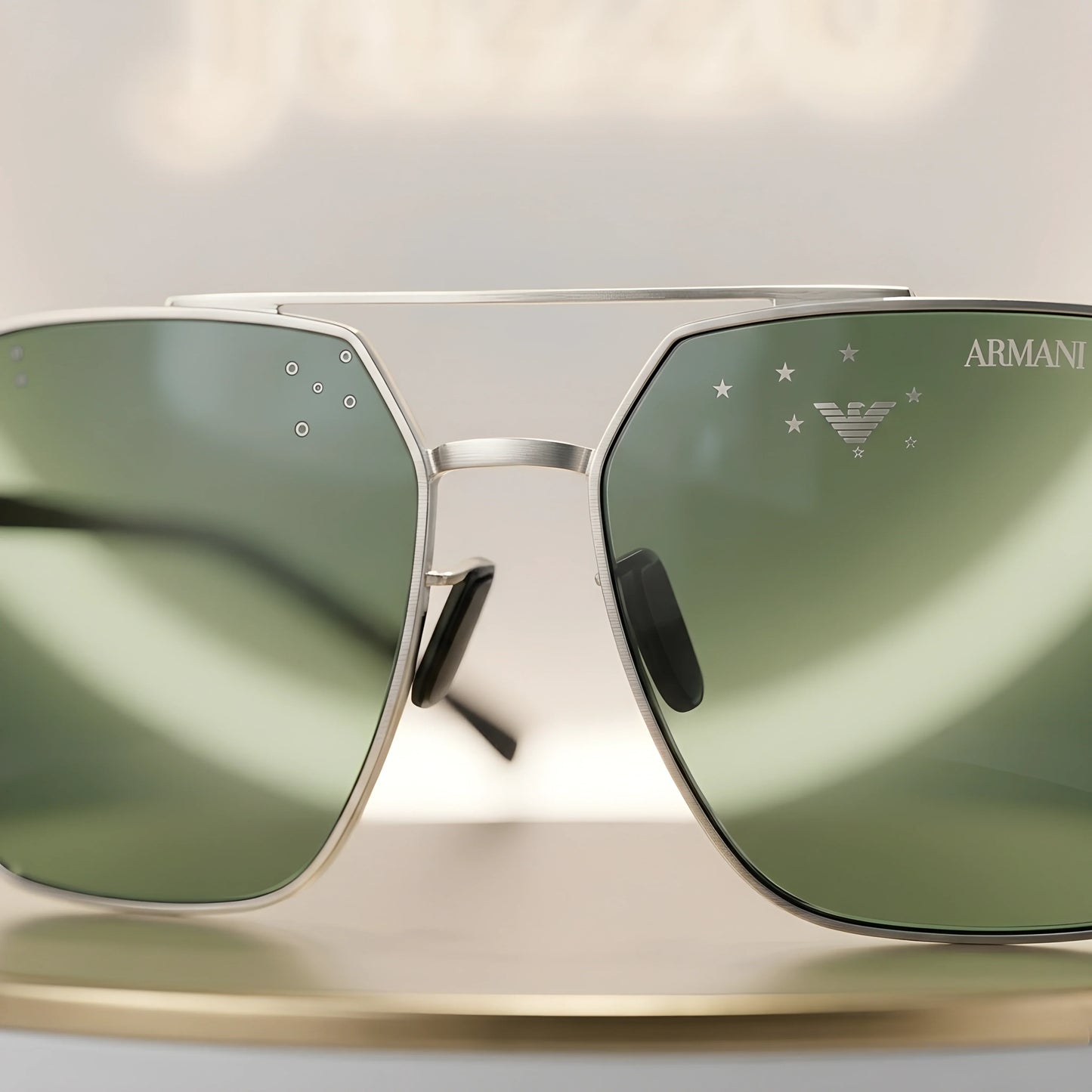 Armani 10209 Geometric Square Sunglasses For Men’s - Jazzo