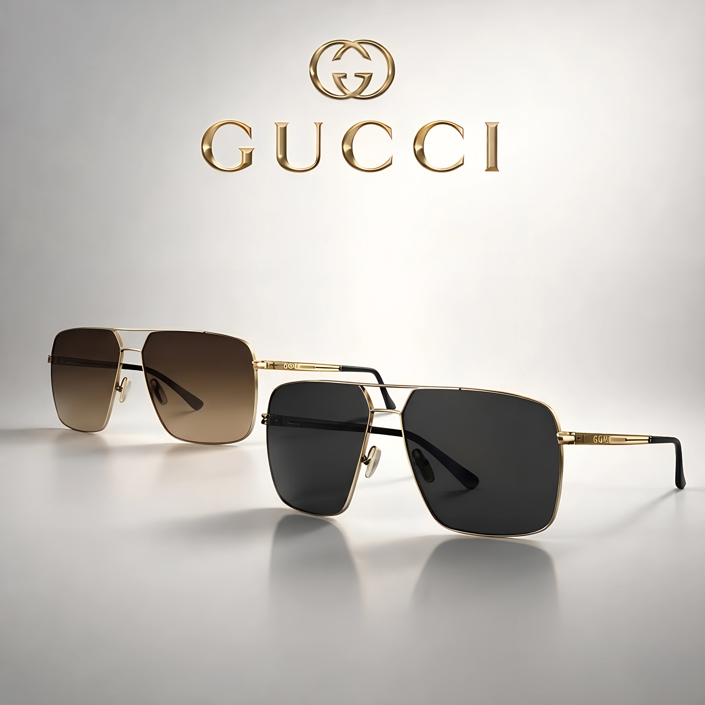 Gucci 036 Gradient Sunglasses – Timeless Luxury with a Modern Flair