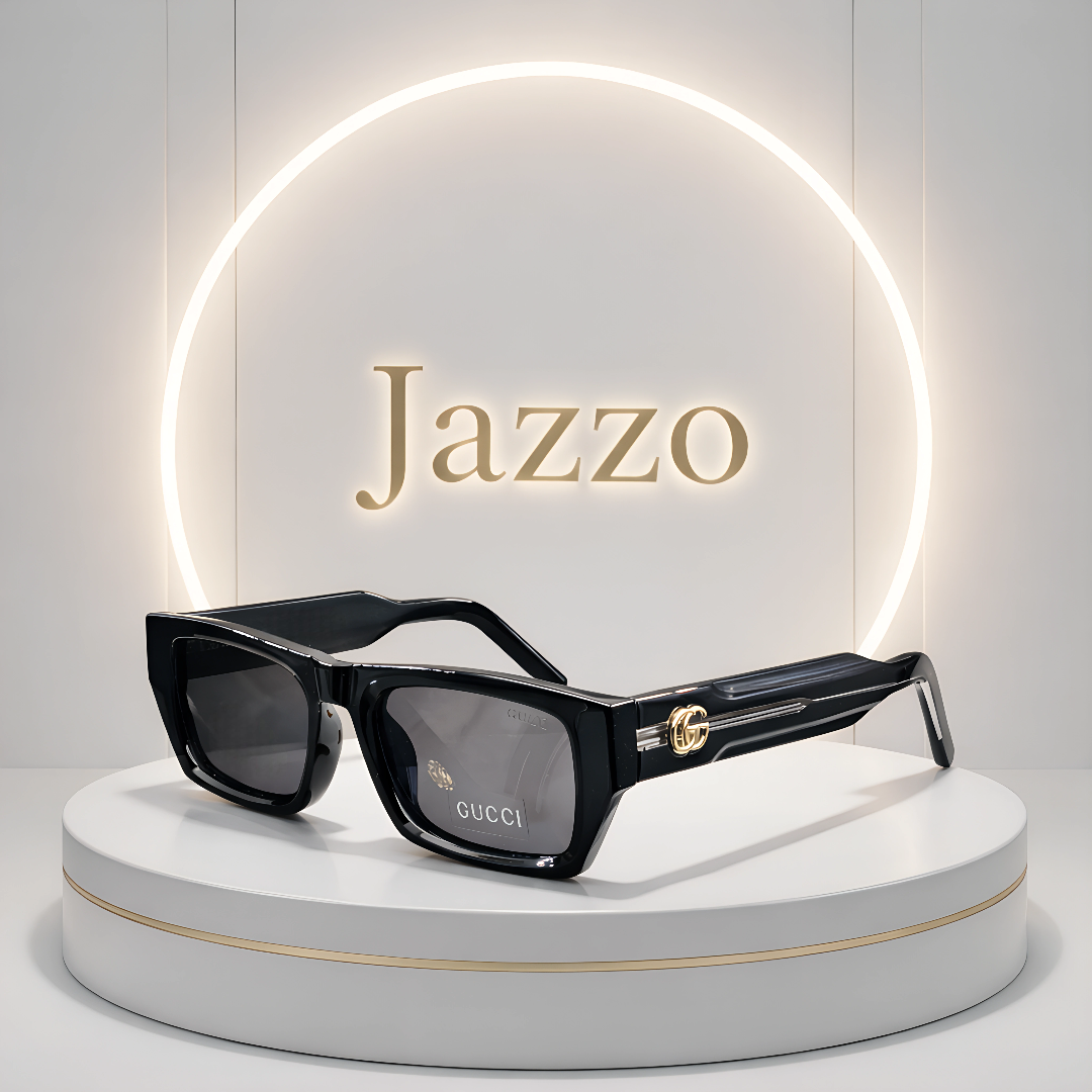 Gucci-Inspired Signature Bold Square – Premium Unisex Runway Collection - Jazzo